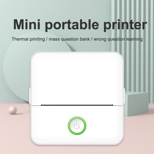 Image of X6 Mini HD Portable Label Thermal Printer Endurance Bluetooth Printer for Student Error Title Note Wrong Pocket Inkless Printing