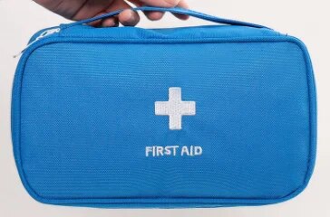 Kit di pronto soccorso Borsa di sopravvivenza di emergenza Borsa per traumi durevole Borsa di salvataggio compatta Borsa di stoccaggio per medicinali portatile