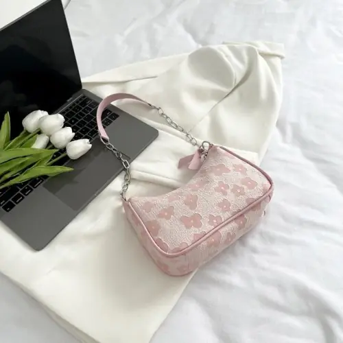 Image de Sac en Feutre Tendance pour Femme - Petit Sac à Main Décontracté