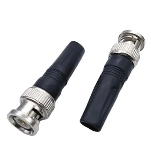 Image de Adaptateur BNC Coaxial RG59 - Connecteur Audio Vidéo pour Caméra de Surveillance
