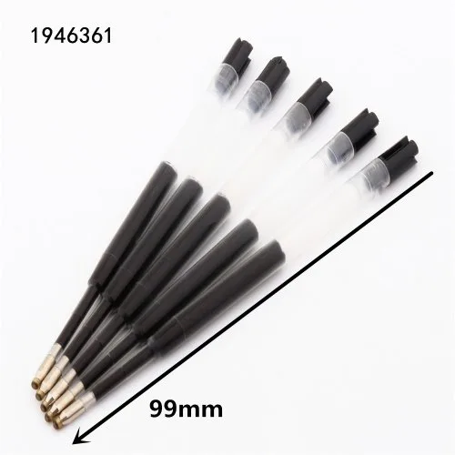 5pcs tinta gel negro