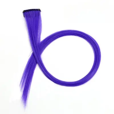Image de Extensions de Cheveux Colorées Clip-in - Style Tendance