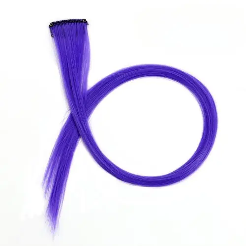 Image de Extensions de Cheveux Colorées Clip-in - Style Tendance