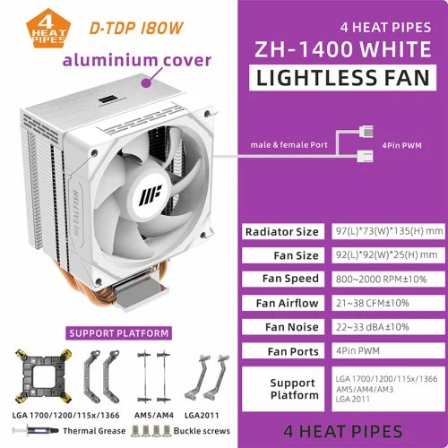 ZH-1400 lichtloos W