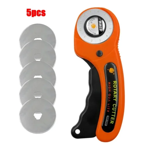 Cutter with 5 blades