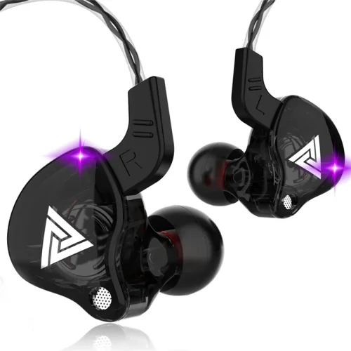Image of Original QKZ AK6 Copper Driver HiFi Wired Earphone Race Sport Headphone Bass Stereo Headset Music Earbuds 3.5MM In Ear With Mic