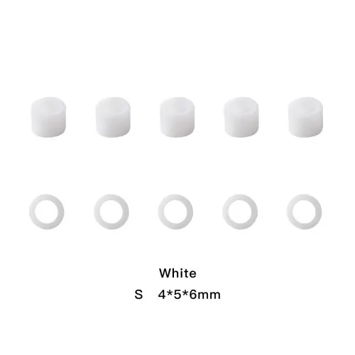 100 piezas pequeño blanco