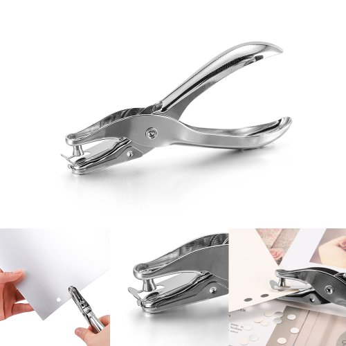Immagine di 1 pz Maniglia Perforatrice Pinza Cerchio Carta Taglio Foro Taglierina Singolo Foro Puncher per Creazione di Gioielli Pacchetto Accessori Strumenti