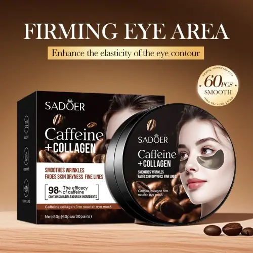 Image de Masque Yeux Anti-Cernes & Anti-Rides - 60 Patches Hydratants