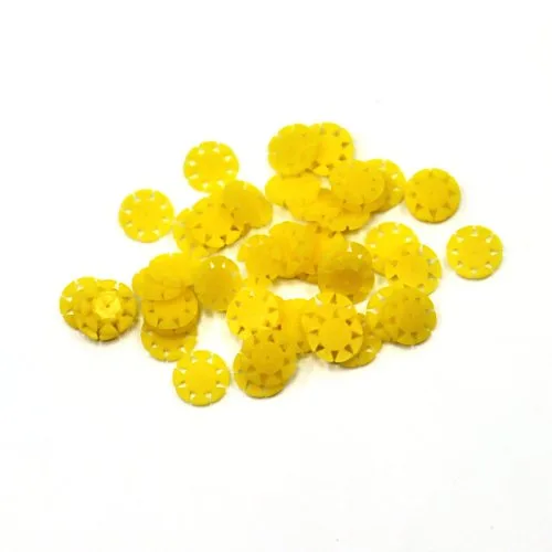 100pcs Yellow