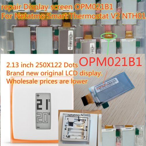 Zdjęcie Zamiennik Ekranu LCD dla Netatmo Smart Thermostat V2