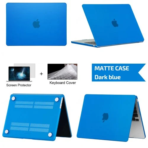 Mat donker blauw