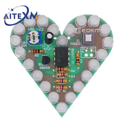 Image de Kit LED Respiratoire Coeur - Bricolage Électronique