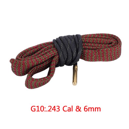 Imagen de Cuerda de limpieza para limpiar barril de pistola. 22 Cal.223 12GA, Kit de cepillo de limpieza para ...