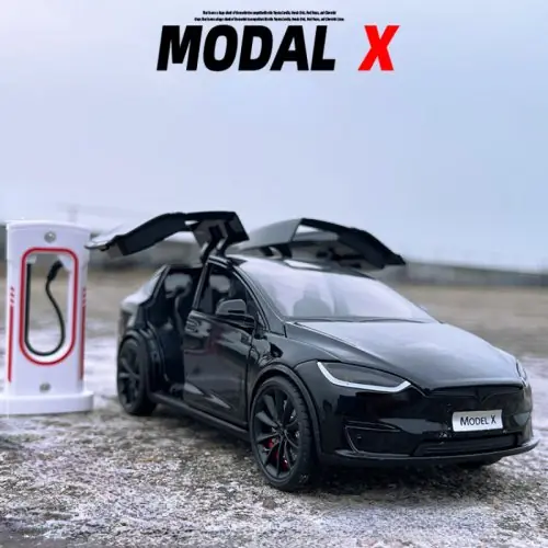 Image de Voiture Miniature Électrique avec Son et Lumière - Modèle 1:24