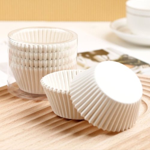 Immagine di 100 pz Usa E Getta Muffin Tazze Egg Crostata Stampi Resistente Al Calore Cupcake Tazze di Carta Adde...