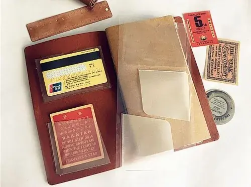 Image de Pochette Rétro 3 Poches - Organisez Votre Journal Intime