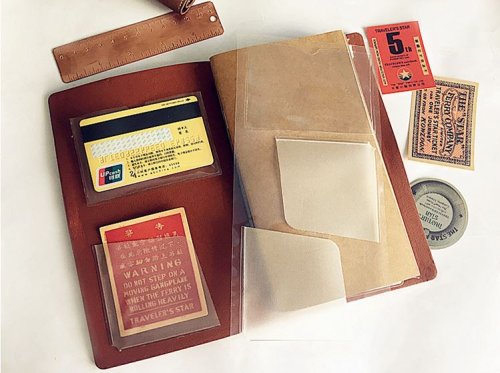 Image de Pochette Rétro 3 Poches - Organisez Votre Journal Intime