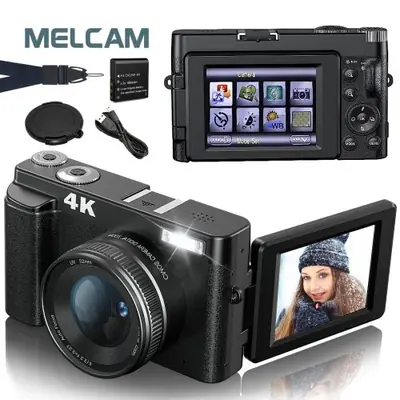 Image de Caméra 4K Ultra HD 48MP - Vlogging & Photos Professionnelles