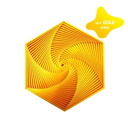 Bild von 3D Gedruckt Fraktal Zappeln Hexagon 7 cm Tragbare Spielen Sensorischen Anti-stress Spielzeug Desktop Ornament Kind Spielzeug Visuelle spielzeug