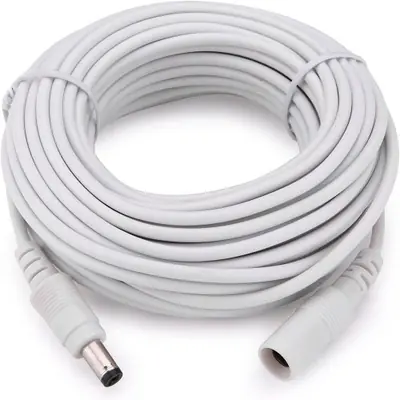 Image de Rallonge DC 12V 5.5x2.1mm - Câble Alimentation CCTV jusqu'à 50m