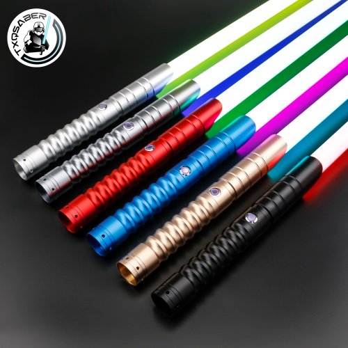 Afbeelding van RGB Lightsaber met 12 Kleuren - Duelend Jedi Zwaard voor Cosplay & Speelplezier