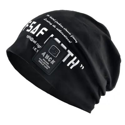 Image de Bonnet Homme Streetwear Imprimé Lettres - Style Hip Hop