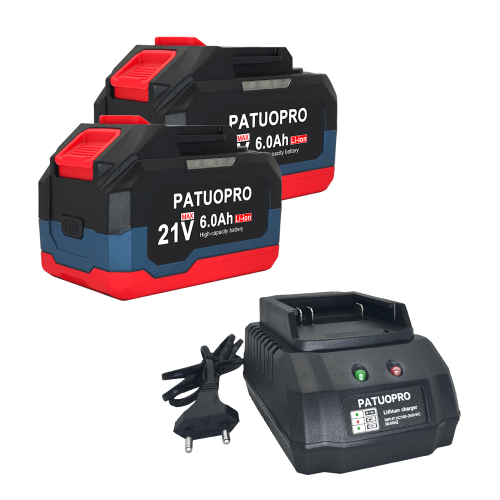 Image of PATUOPRO 18V 21V 2.0 4.0 6.0Ah Rechargeable Lithium Battery For Makita 18V Power Tools Cordless Wrench Saw Drill Grinder Blower