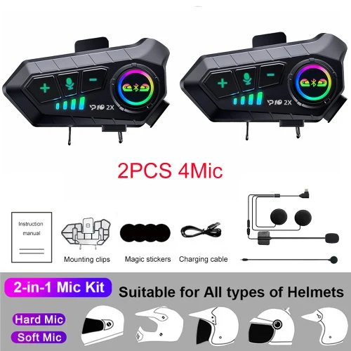 2PCS 4Mic