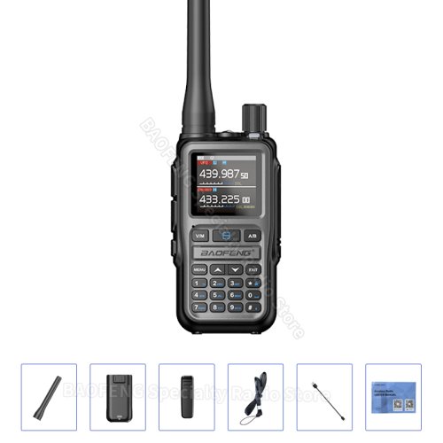 Image de Baofeng UV-5R Mini Talkie-Walkie Bluetooth - Radio Amateur Multi-Bande