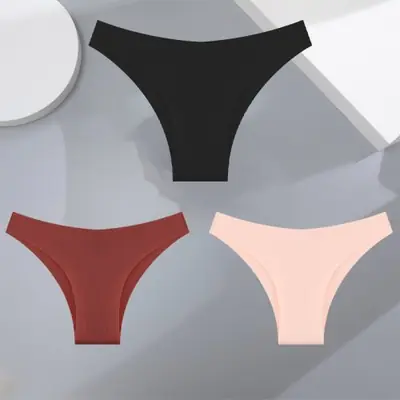 Image de Culottes Sexy en Soie Ultra Minces - Sans Couture & Stretch