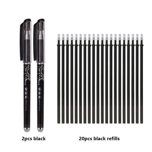 22Pcs Black set