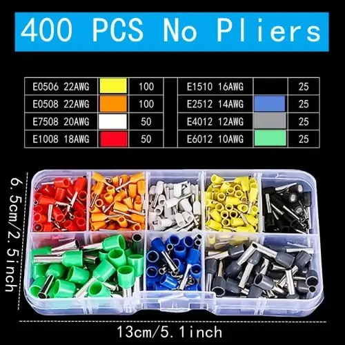 400pcs no alicates