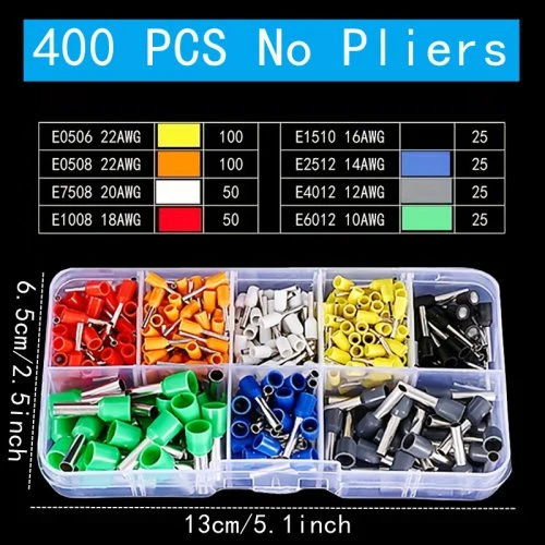 400pcs no pinza