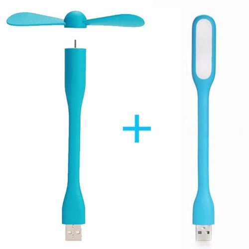 Zdjęcie Mini Wentylator USB – Przenośny, Zginany i Zasilany z Power Banka