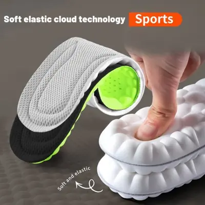 Image de Semelles de Sport 4D Anti-Choc Respirantes