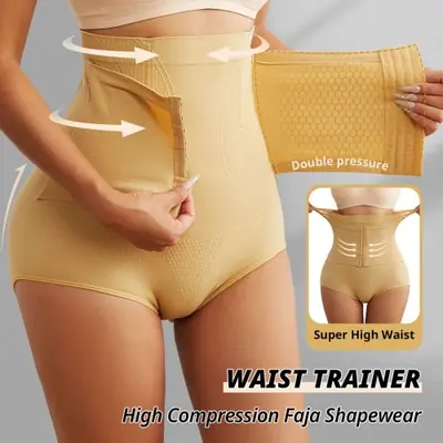 Image de Culotte Shaper Taille Haute - Compression Forte & Ventre Plat