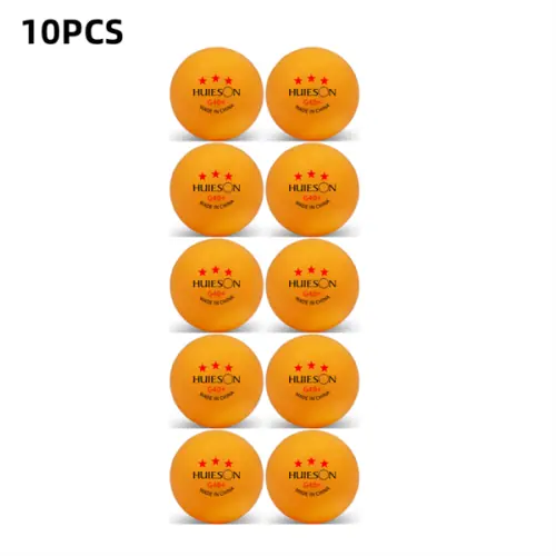 Image de Balles de Ping-Pong Pro 3 Étoiles - Idéales pour Robots d'Entraînement