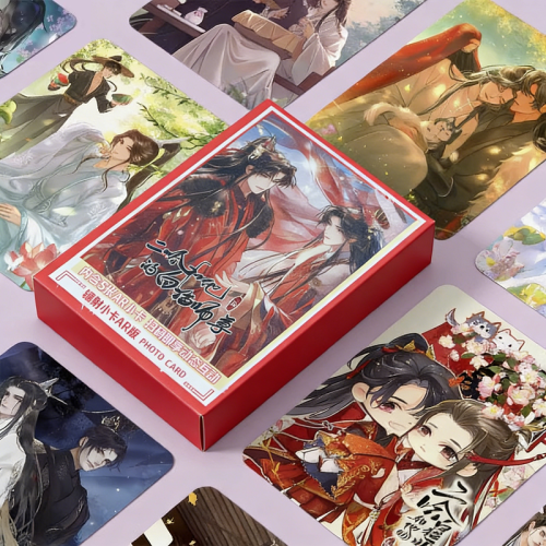 Zdjęcie Karty Lomo Manga – Husky i Biały Kot