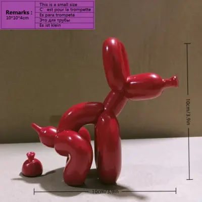 Image de Statue de Chien Ballon - Déco Moderne pour Salon