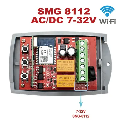 Image de Récepteur WiFi Intelligent 2 Canaux pour Porte de Garage