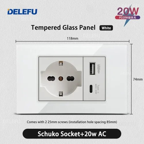 Schuko 20wAC