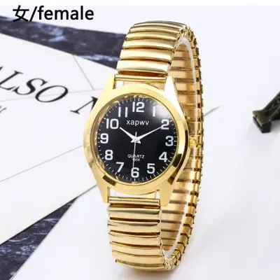 Image de Montre Couple Grand Cadran - Style Décontracté