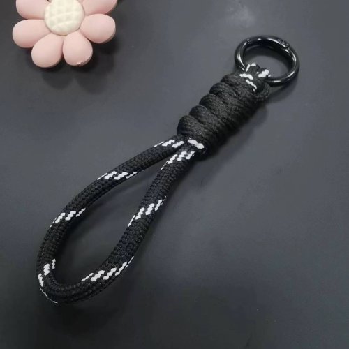 Image de Porte-clés Tressé en Paracorde - Style Tactique & Pratique