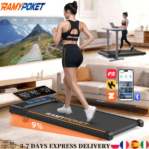 Imagen de Cinta de Correr Eléctrica Plegable Ramypoket - Ideal para Ejercicio en Casa