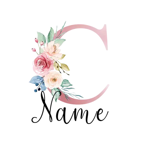 Lettera C con nome