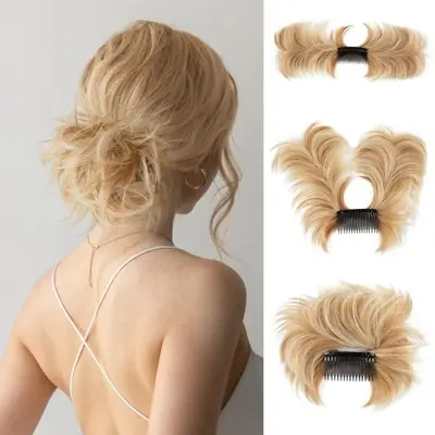 Image de Chignon Bouclé Synthétique - Updo Facile & Naturel