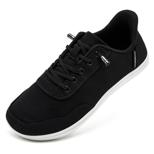 Zdjęcie HOBIBEAR Unisex Buty boso dla mężczyzn Kobiety Szerokie palce Regulowane wsuwane trampki Minimalistyczne lekkie buty do chodzenia