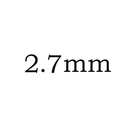 2.7mm 1000pcs