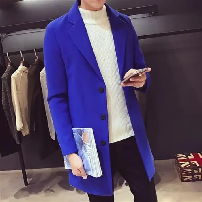 Image de Manteau Homme Automne-Hiver 2023 - Élégant & Chaud